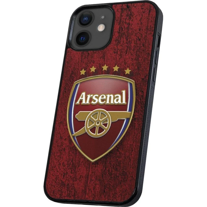 Arsenal Mobilcover til iPhone 12 & 12 Pro - Sort