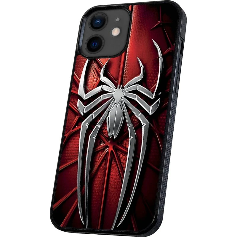 Spiderman Mobilcover til iPhone 11 - Sort