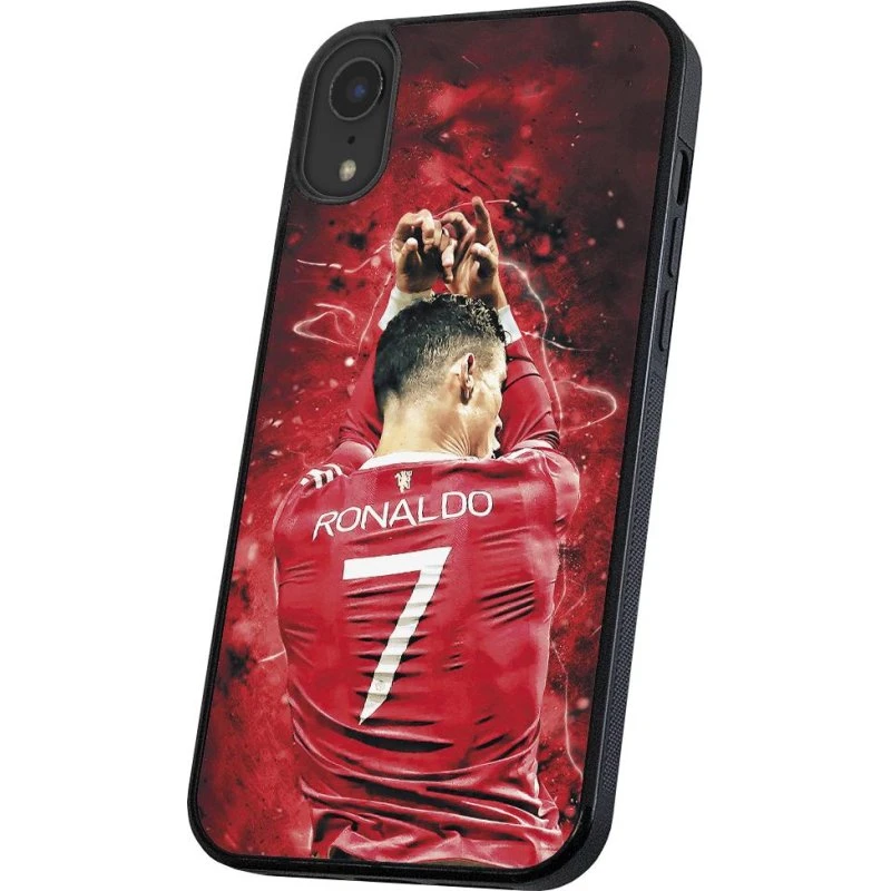 iPhone XR Cover - Ronaldo - Sort