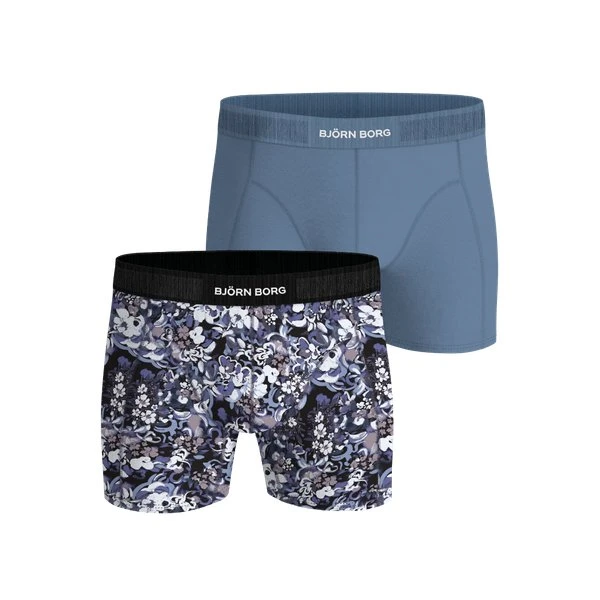 Björn Borg Organic Cotton Stretch Boxers 2-pak, S, Multi