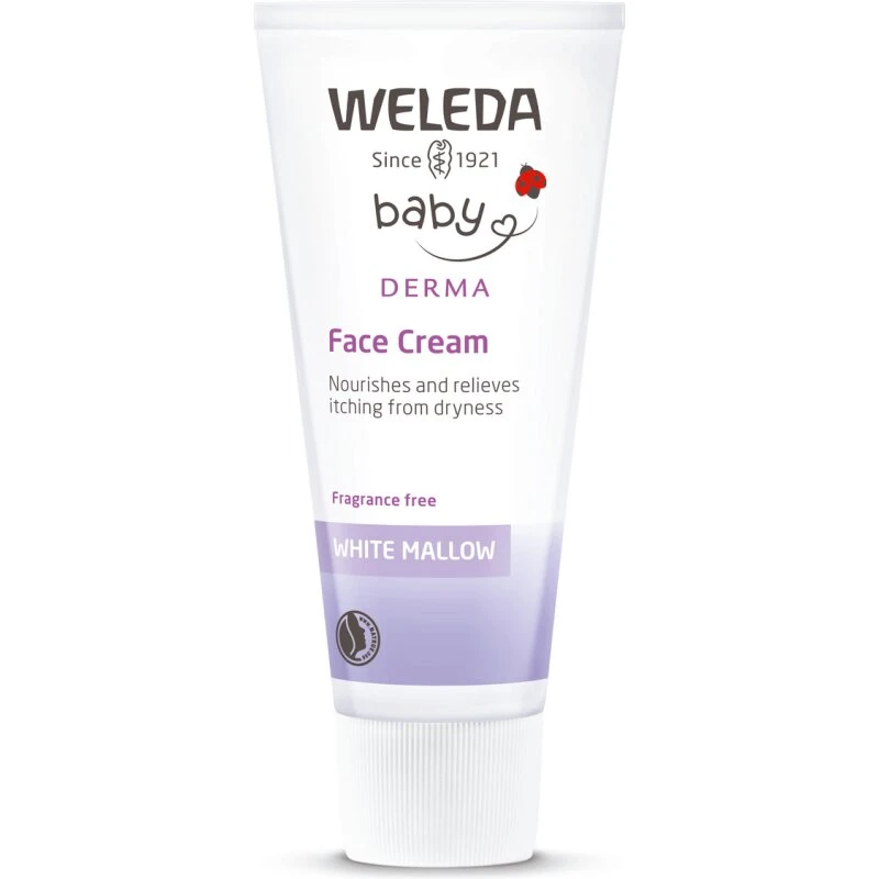Weleda Baby Ansigtscreme Derma White Mallow 50 ml