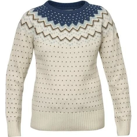 Fjällräven Övik Knit Sweater Women - Glacier Green