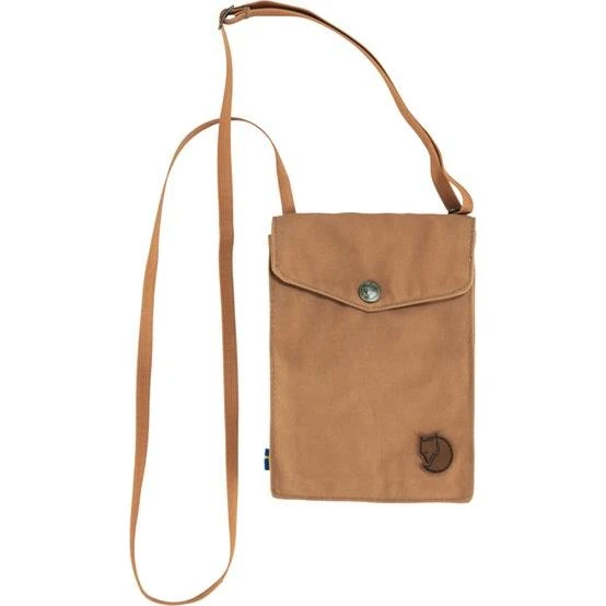 Fjällräven Pocket - Kompakt crossbody i Khaki Dust