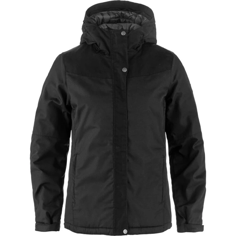 Fjällräven Stina Padded Jakke W - Sort - L