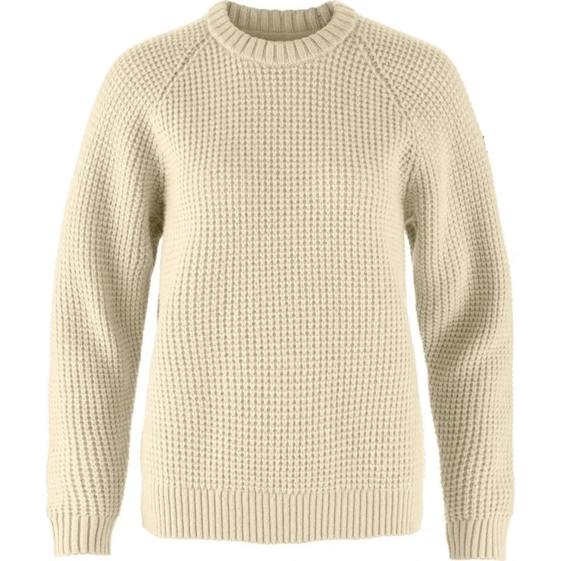Fjällräven Övik Waffle Knit W - Light Beige, L