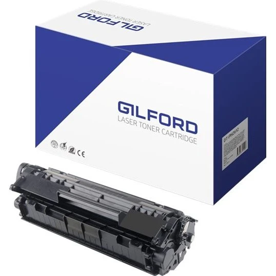 Gilford Sort Toner til HP LaserJet (2000 sider)