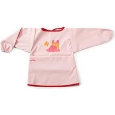 Baby To Love – Lege- og spiseforklæde (langærmet), pink