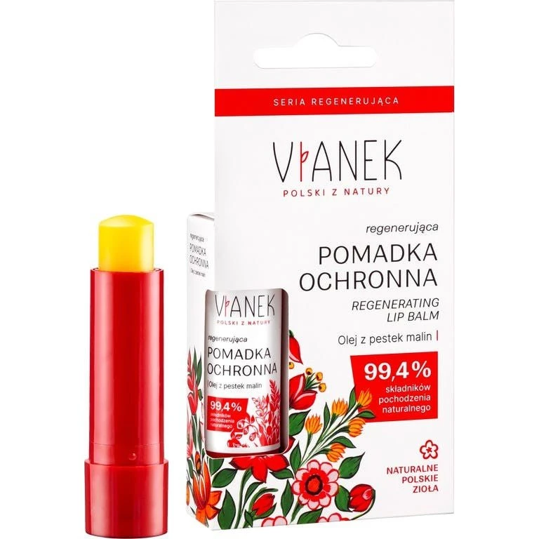 Vianek Regenererende Læbepomade, 4,60 g