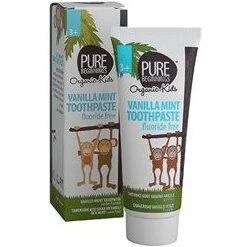 Plan Organic Tandpasta vanilje & mint 75 ml (+3 år)
