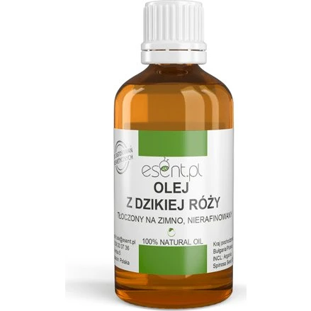 Hybenkerneolie 50 ml – Uraffineret og koldpresset Rosa Canina