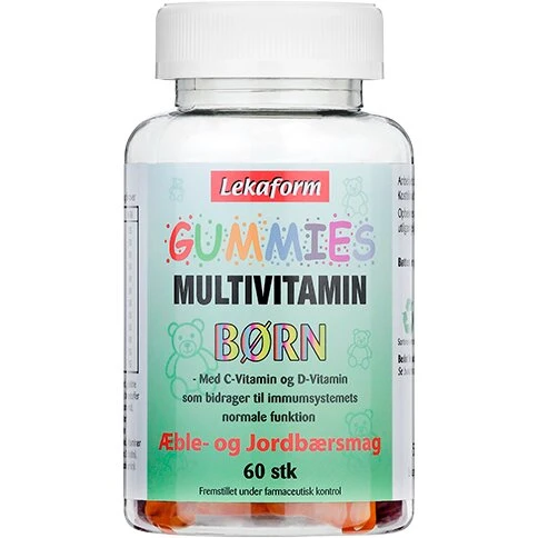Lekaform Gummies Multivitamin Børn 60 stk
