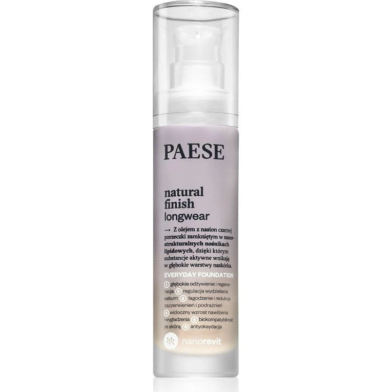 Paese Nanorevit Foundation 02 Porcelæn 30 ml