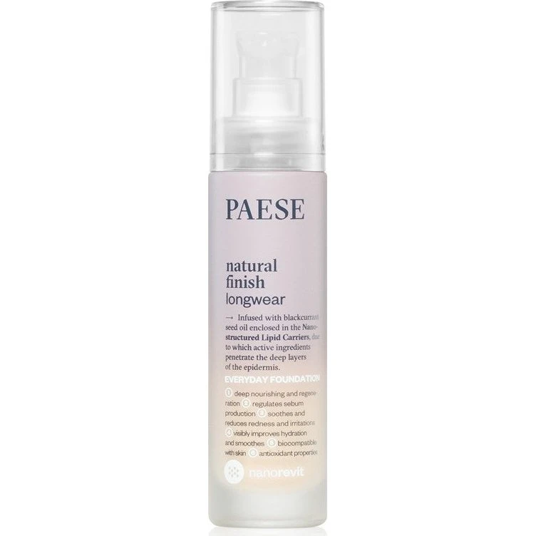 Paese Nanorevit Foundation 2,5 Sand Beige 30 ml