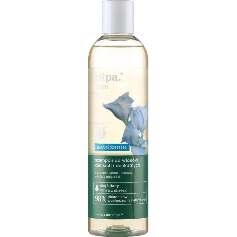 Tołpa Grøn Fugtgivende Shampoo til Fint Hår, 300ml