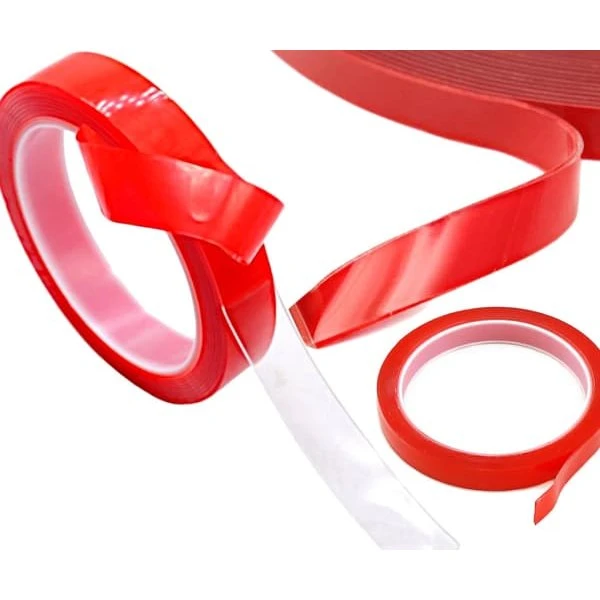 Dobbeltklæbende Akryltape 20mm x 3m - Transparent & Ekstremt Stærk