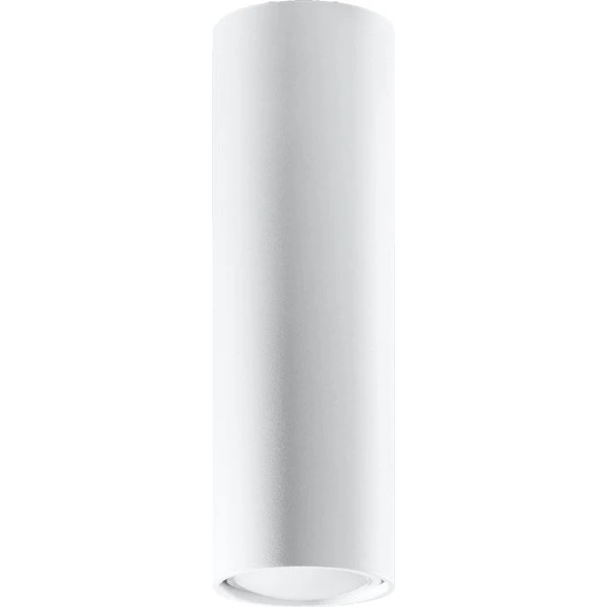 LAGOS 20 Loftslampe - Hvid, Stål, Cylindrisk