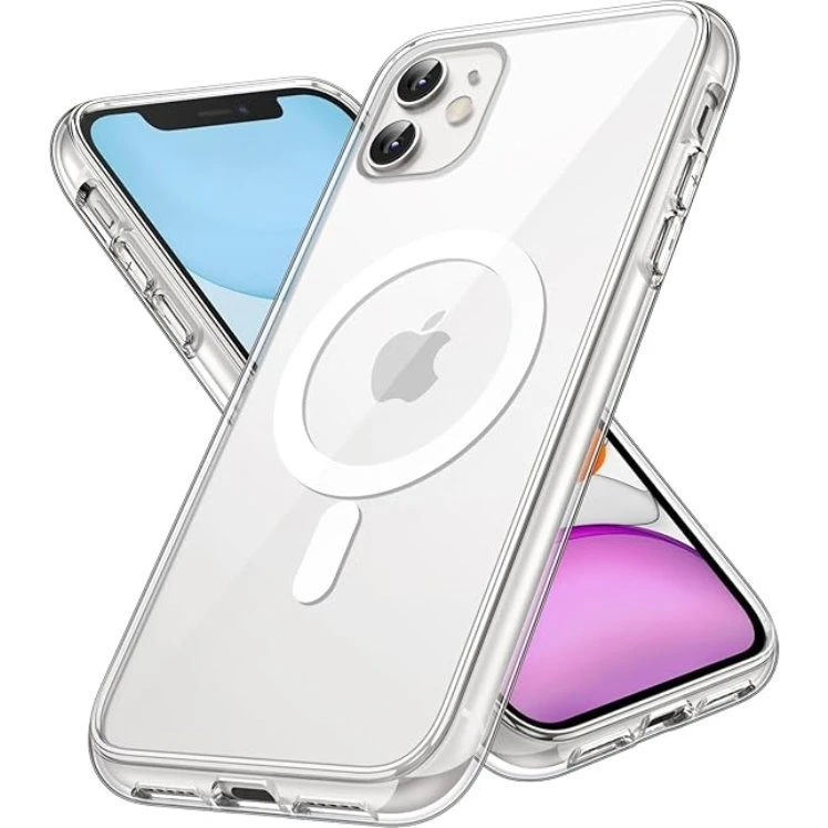 Telefontaske til iPhone 11 Magsafe - Gennemsigtig