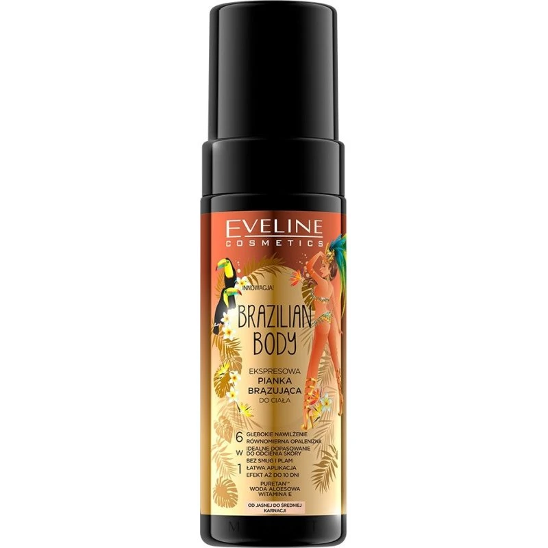 Eveline Cosmetics Brazilian Body Selvbruner Mousse 150 ml
