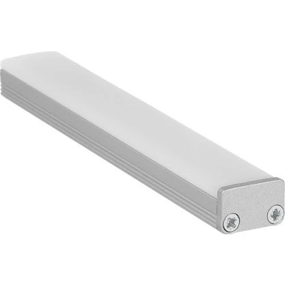 FLOOR8 K 1m Aluprofil - Anodiseret fliseprofil til LED