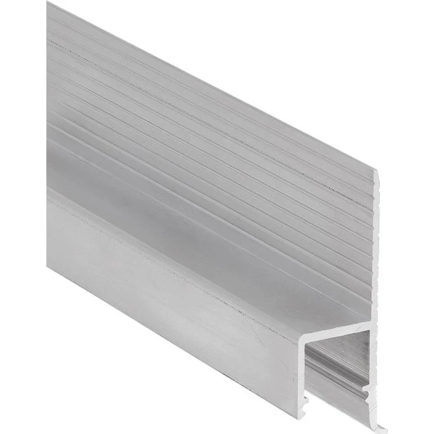 OMNI10 AC2 2m Aluprofil til indspartling (ubehandlet)