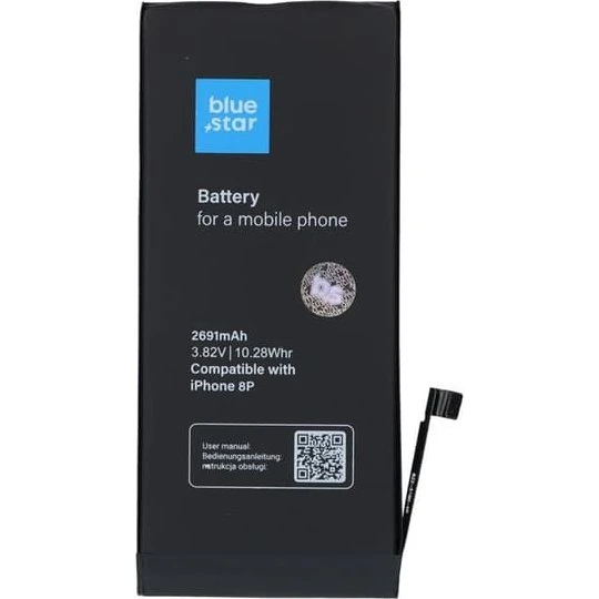 Blue Star iPhone 8 Plus Batteri 2691 mAh
