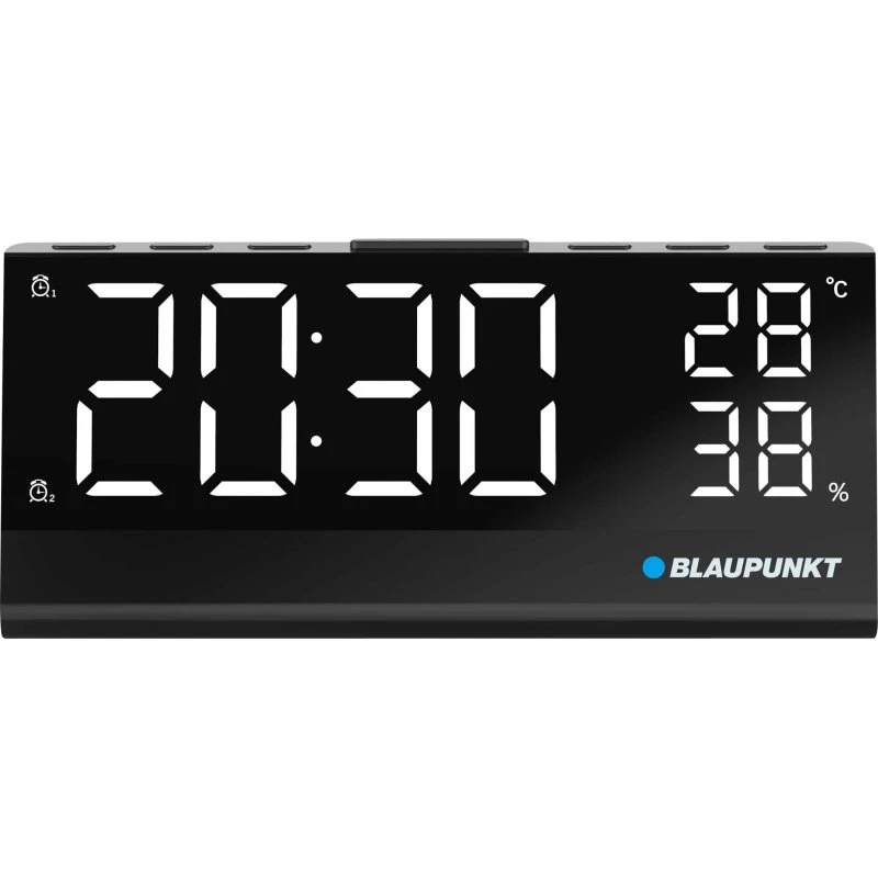 Blaupunkt CR10ALU Clock-radio, Sort