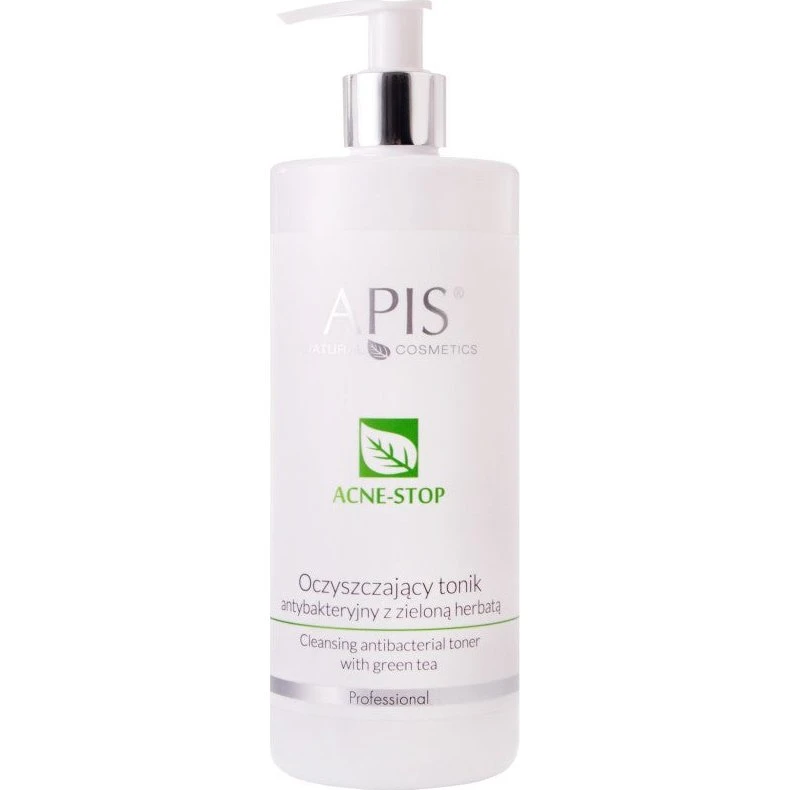 Apis Acne-stop Grøn te ansigtstonic 500 ml