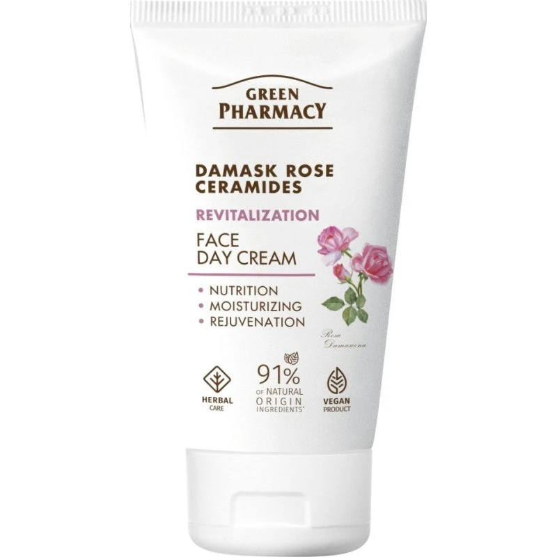 Green Pharmacy Damask Rose & Ceramider Dagcreme 50ml