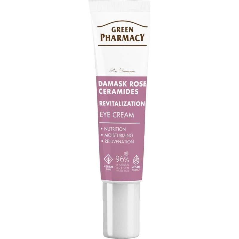 Green Pharmacy Damask Rose & Ceramider Øjencreme 15 ml