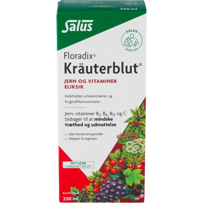 Salus Floradix Kräuterblut mikstur 250 ml