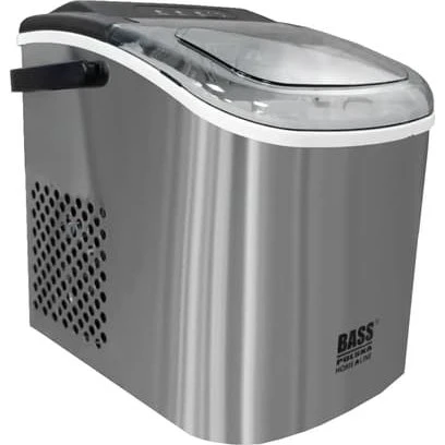 BASS POLSKA Isterningmaskine 12kg/24h - Sølv