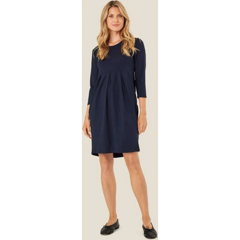 Noma Jersey-kjole – tulipan, navy