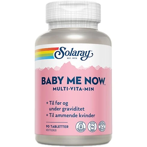 Solaray Baby-Me-Now 90 tabletter