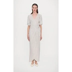 Ida Sjöstedt Exclusive Dylan Dress - sølv (galla)