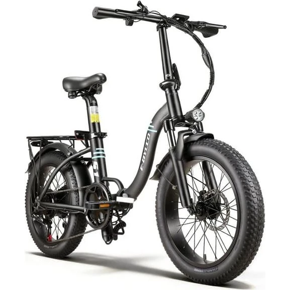 E-BYCCO S1 Letvægts Elcykel - Sort, 36V 500W, 20x3.0 dæk