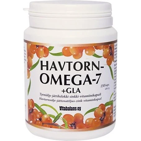 Havtorn Omega 7+GLA - 150 kap