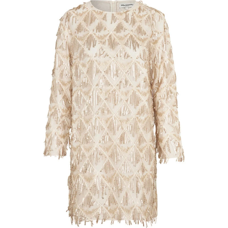 Lollys Laundry Solga kjole - Champagne