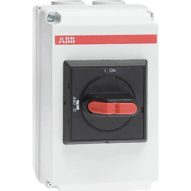 Kapslet DC-afbryder 25A 660VDC 11M IP65 sort