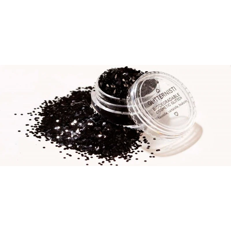 Glitternisti Cosmetic Glitter Shiny Black