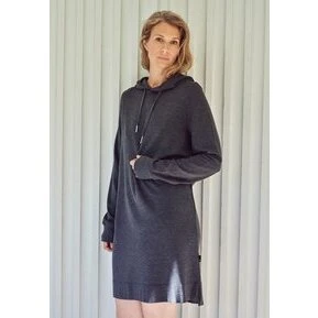 JBS of Denmark Bambus hættekjole, lysegrå