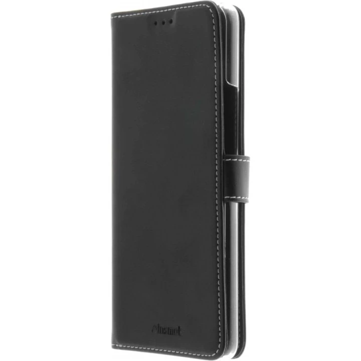 Insmat Flip Case til Nokia 8.3 - Sort Ægte Læder
