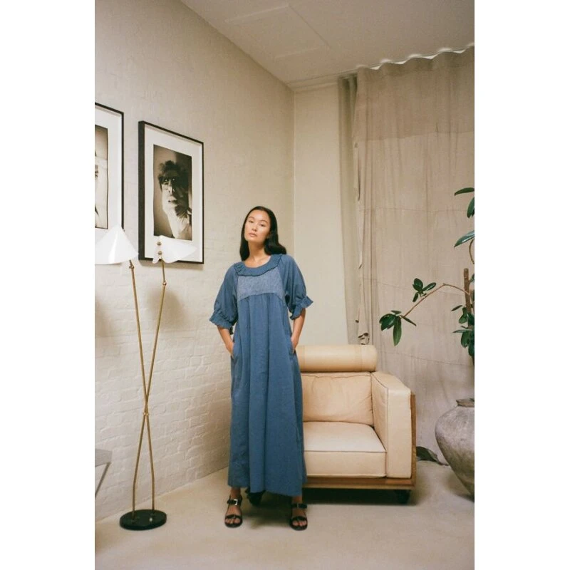 Rabens Saloner Dorothea lang bomuld Angel-kjole