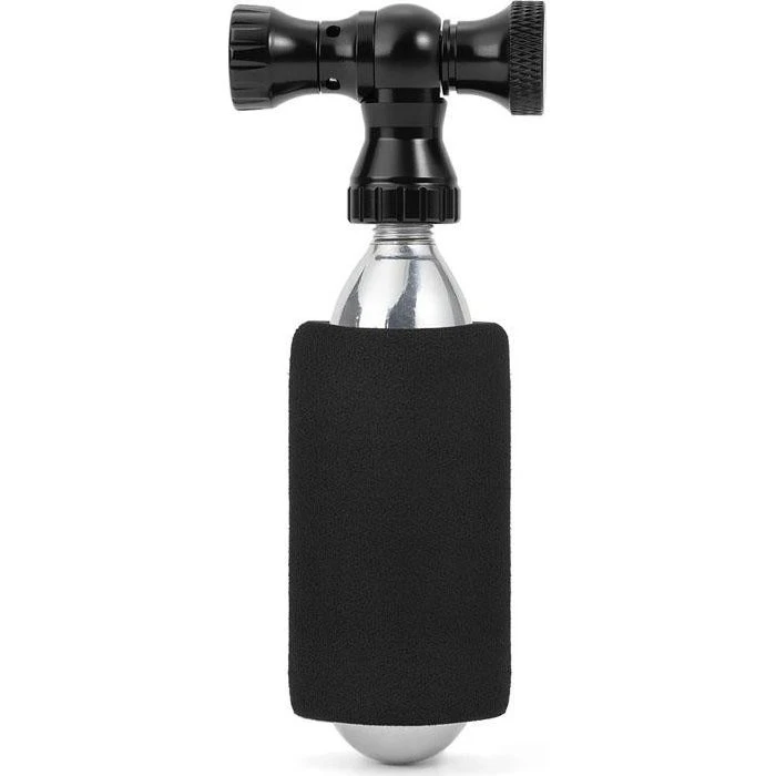 Rockbros CO2-pumpe med aluminium ventilhoved - Presta/Schrader
