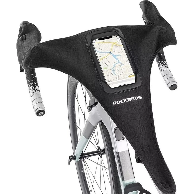 Rockbros D78 Sweat Cover med telefonlomme - Sort