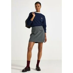 Lindex A-formet mininederdel - grå