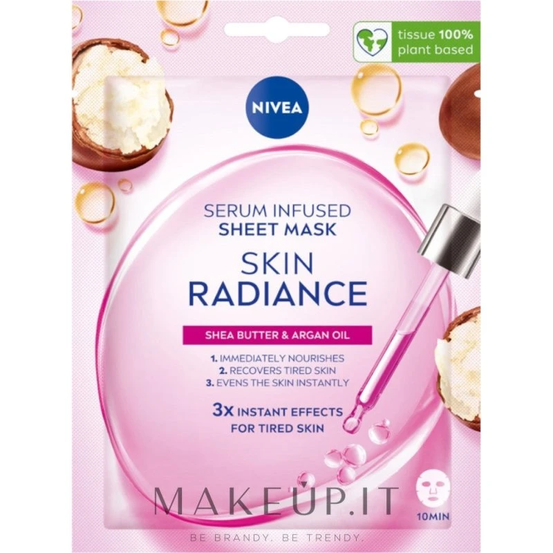 Nivea Skin Radiance Sheet Mask med Serum
