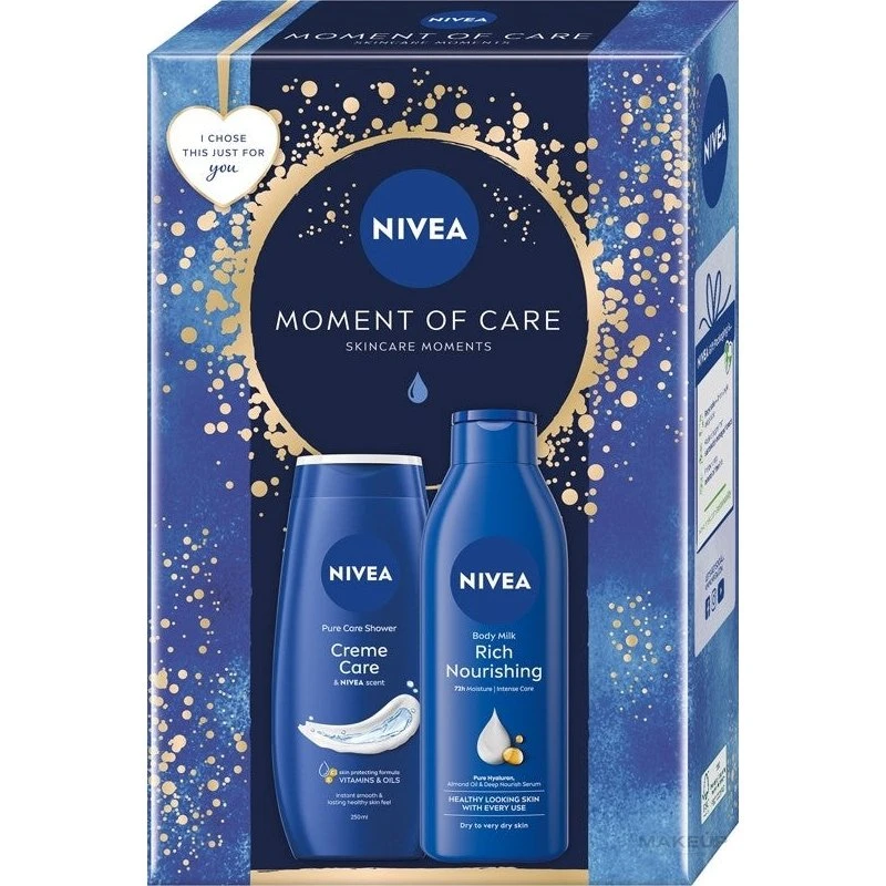 Nivea Moment Of Care Sæt - 250 ml