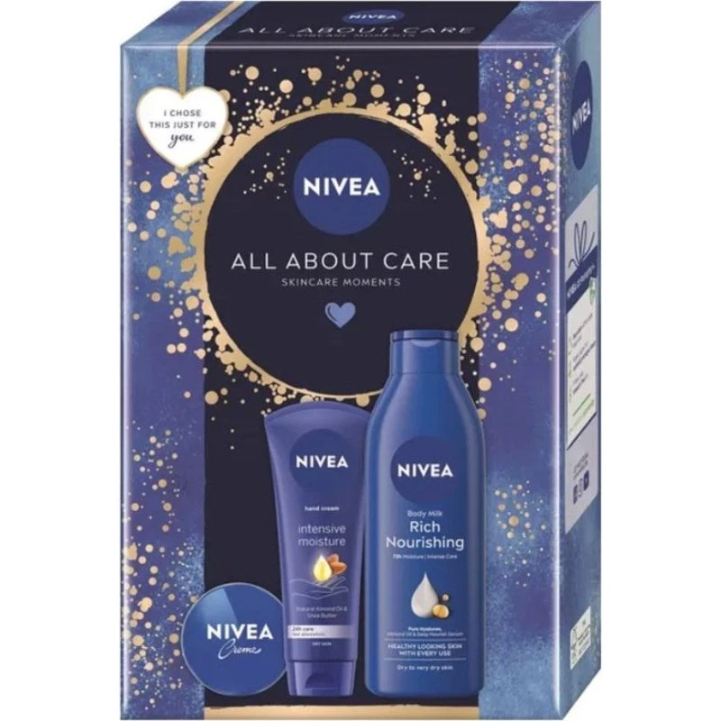 Nivea Alt Om Pleje Gavesæt - 30 ml