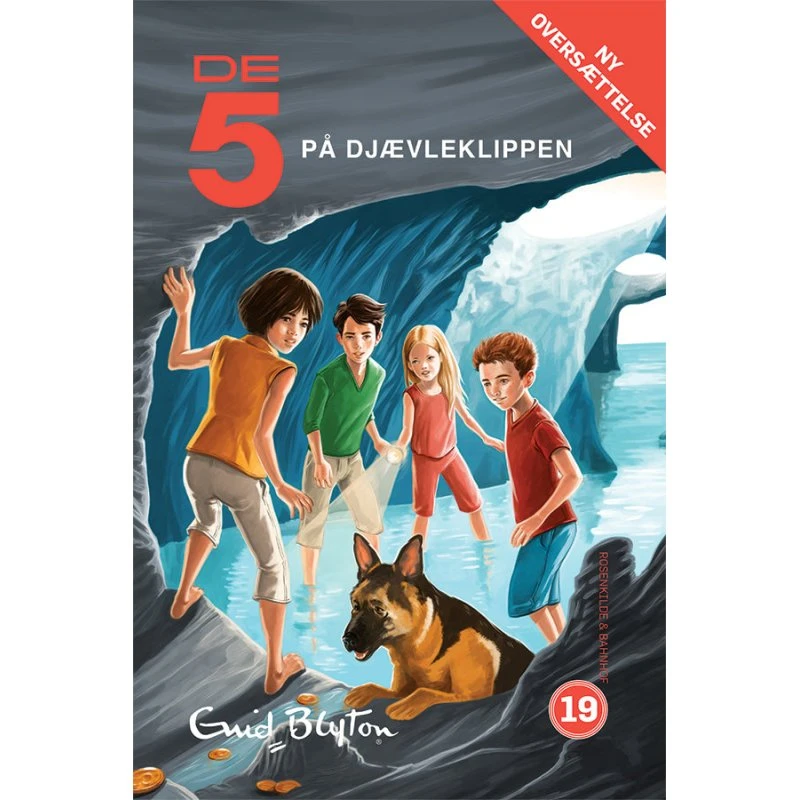De 5 på Djævleklippen - Enid Blyton (Lydbog)