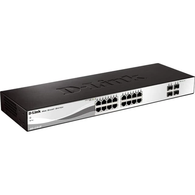 D-Link DGS-1210-20/E 16xGbE + 4xSFP Layer 2 switch